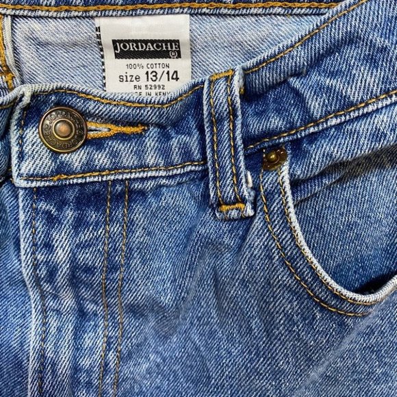 Vintage Jordache High Rise Mom Jean Shorts - Picture 6 of 6